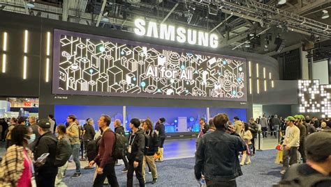 Tech Guide Tours Samsungs Giant Booth At Ces 2024 To See The Companys