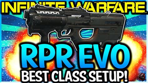 Infinite Warfare Rpr Evo Best Class Setup Best Rpr Evo Class