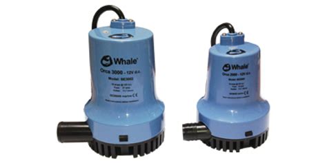 Whale Pump Bilge 12V 3000 Gph Orca BE3002 Steveston Marine Canada