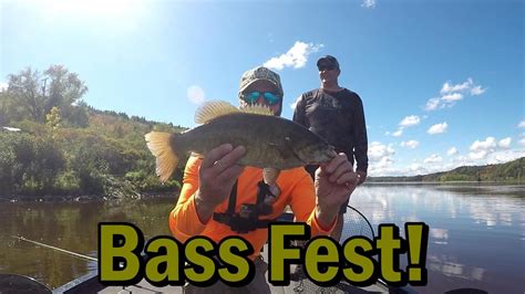 Fall Smallmouth Bass Fishing New Brunswick Canada YouTube