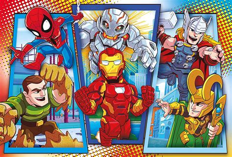 Xxl Teile Marvel Super Hero Avengers Teile Clementoni Puzzle