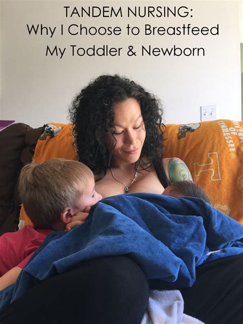 Adventures in Tandem Nursing: Breastfeeding My Toddler & Newborn