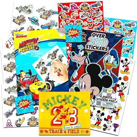 Amazon Disney Mickey Mouse Clubhouse Stickers And Tattoos 8 Pack