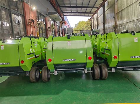 Mini Round Baler Farm Machinery High Mobility Stable Performance Star