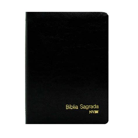 Bíblia Sagrada NVI Compacta Slim Preta Livraria Cristo