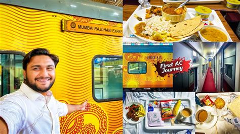 Mumbai New Delhi Tejas Rajdhani Express First Class AC Journey And Food