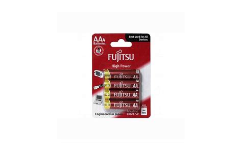 Buy Fujitsu 4 X Aa High Power Alkaline Battery Reliable And Long Lasting Energy Solution