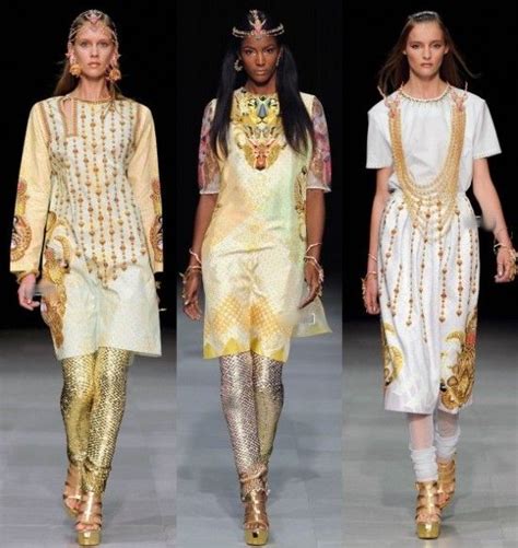 Ancient Egypt Inspired Fashion Egyptian Fashion Fashion Fashion Week