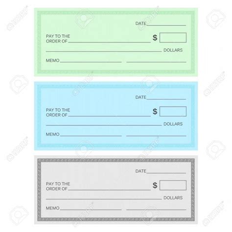 Large Blank Cheque Template - Best Template Ideas