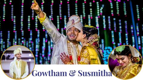 Telugu Traditional Full Wedding Video Reception Susmitha Weds