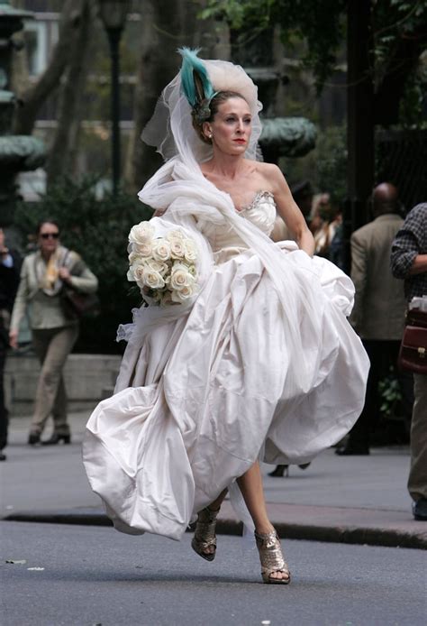 You Dont Choose Your Wedding Dress It Chooses You Carrie Bradshaw