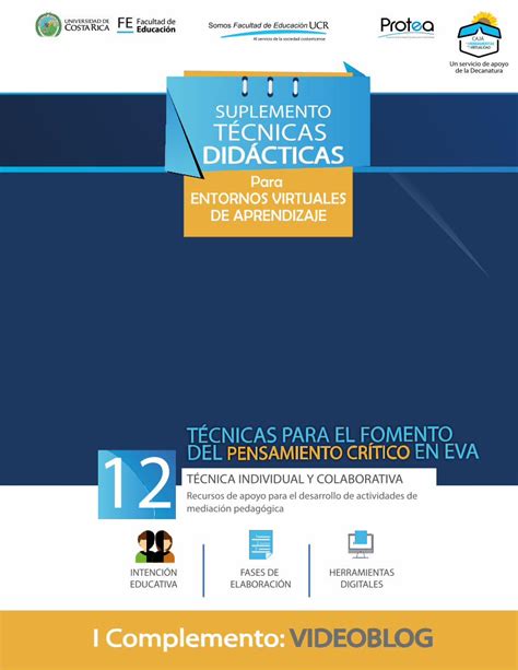 PDF SUPLEMENTO TÉCNICAS DIDÁCTICAS Universidad de Costa Rica