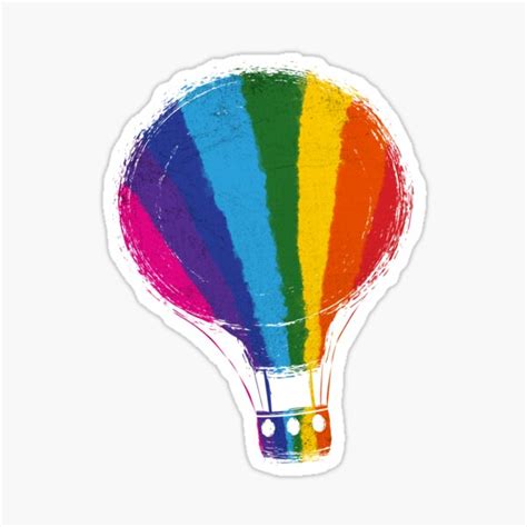 Freedom To Love Who You Love Hot Air Balloon Lgbt Rainbow Pride Flag