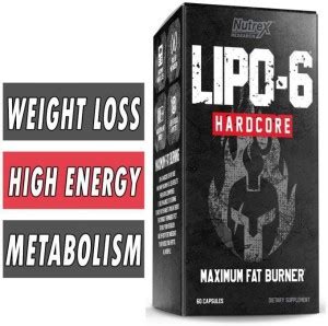 Nutrex Lipo Hardcore Maxmimum Fat Burner Veg Capsules With