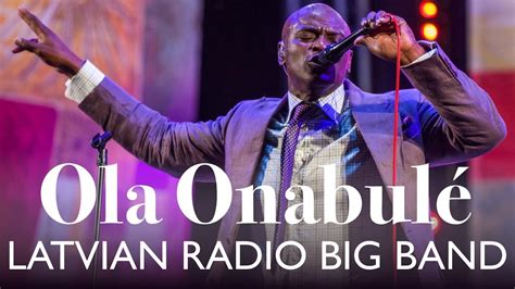 Ola Onabule And Latvian Radio Big Band Every Prey Saulkrasti Jazz