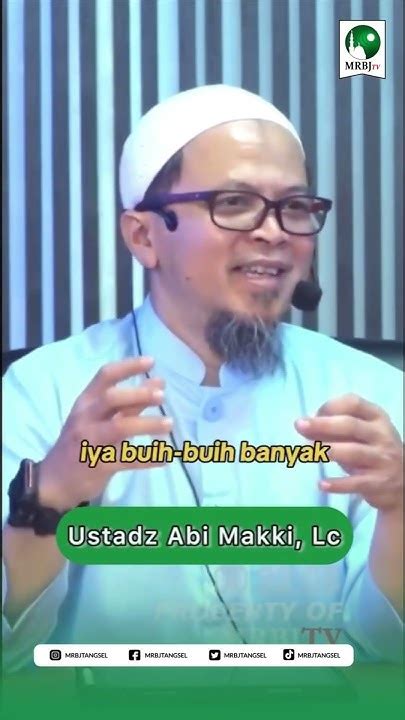 Simak Yuk Pesan Singkat Dari Abi Makki Lc Part 1 Youtube