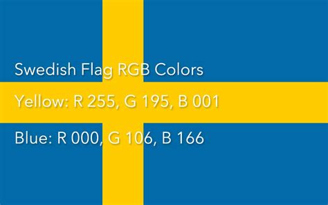 Schwedische Flagge Bedeutung Und Farben Der Fahne Schwedens Hej Sweden