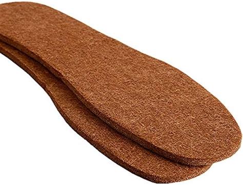 Soft Alpaca Wool Felt Winter Warm Shoe Boot Insoles