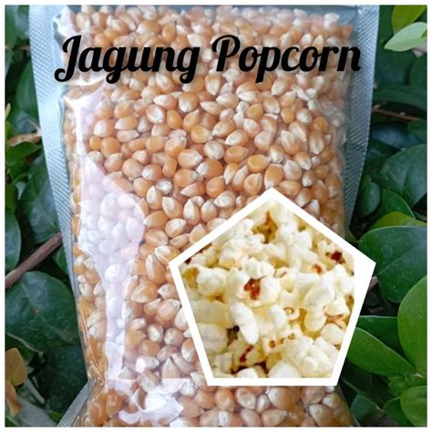 Jual Jagung Popcorn Mentah Kwalitas Ok Brondong Biji Jagung Pop Cron