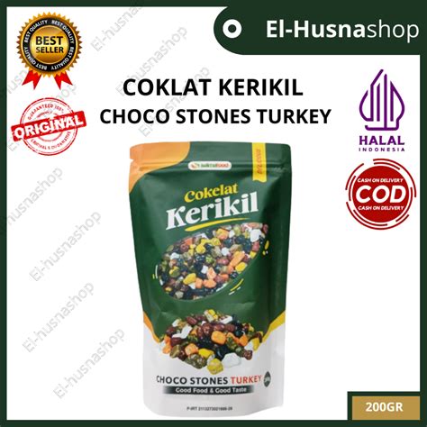 Jual Cokelat Kerikil 200gr Coklat Batu Oleh Oleh Haji Umroh Arab Saudi