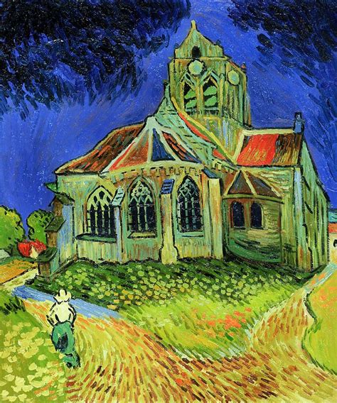 The Church At Auvers Vincent Van Gogh Reproduction At Overstockart