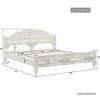 Lahaina Solid Wood White Bed Frame Shop In King Queen Full Size