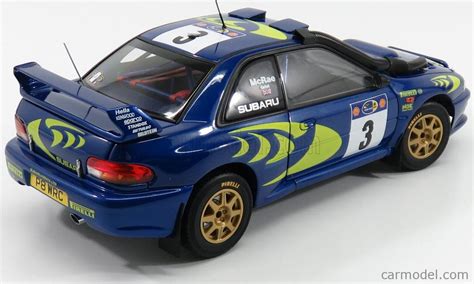 Autoart Scale Subaru Impreza Wrc N Winner Rally Safari