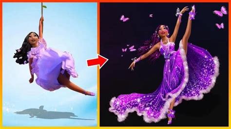 Encanto Isabela Madrigal Glow Up Into Dance Princess Cartoon