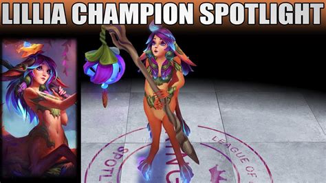 Lillia Champion Spotlight Gameplay League Of Legends Youtube