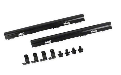 MSD Camaro Atomic EFI Billet Fuel Rails For LT1 Atomic Airforce