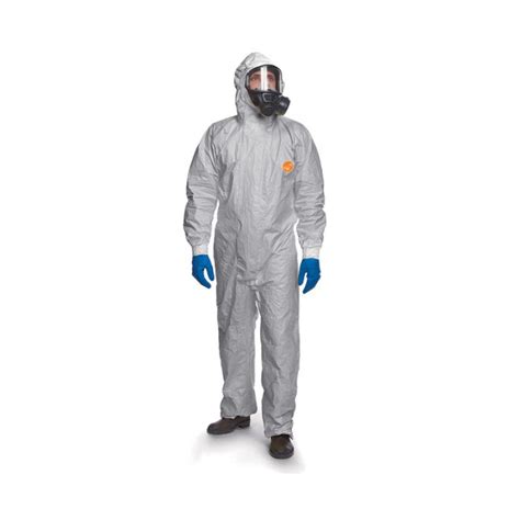 Dupont Tychem 6000f Hooded Chemical Coverall 2xl