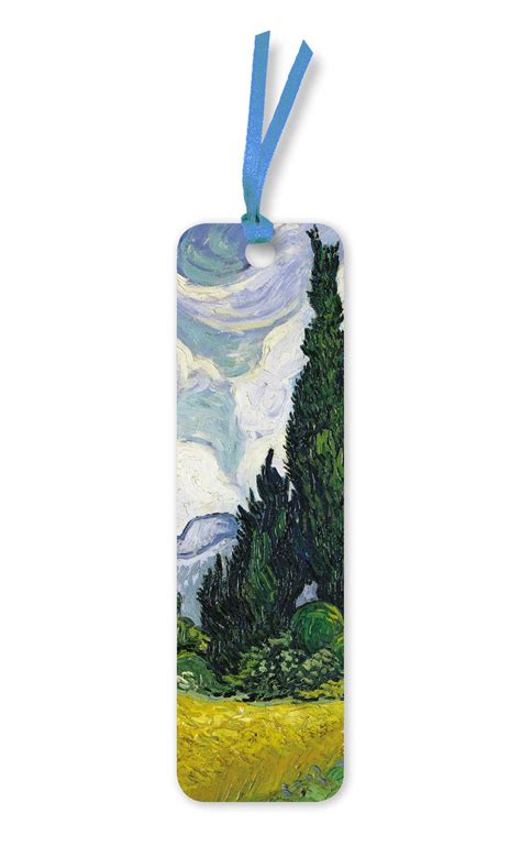 Vincent Van Gogh Wheat Field With Cypresses Bookmarks Pack Of 10