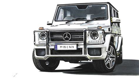 Mercedes Benz G Amg Drawing Youtube