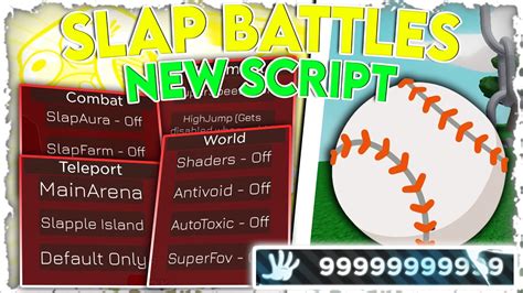 Update Slap Battles Script Hack Slap Aura Auto Farm Slaps Anti