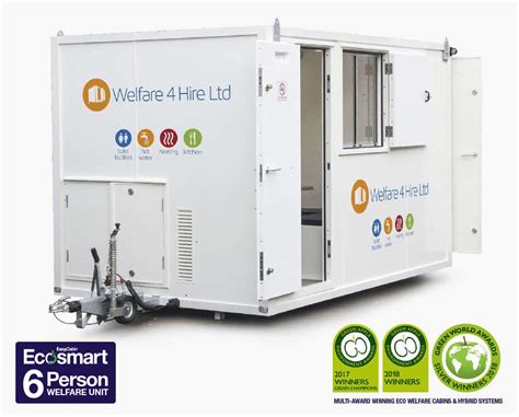 6 Person Welfare Unit Hire Welfare 4 Hire