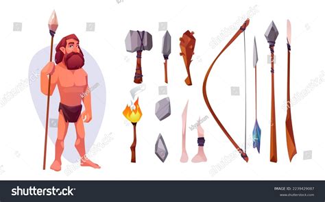 Tools Early Humans: Over 165 Royalty-Free Licensable Stock Vectors ...