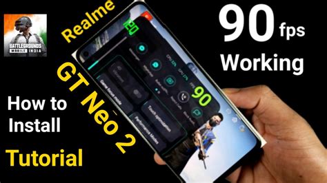 Realme GT Neo 2 BGMI 90fps How To Install Step By Step Tutorial