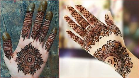 Quick Minute Eid Mehndi Designs Simple And Stylish Pakistani