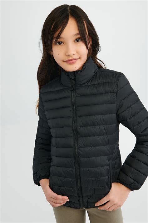 Manteau Matelassé Compressible Ado Fille Aubainerie