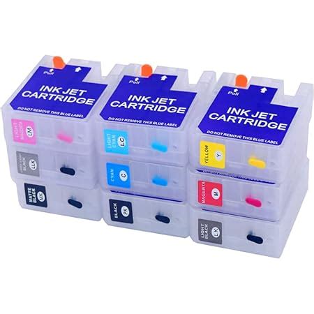 Amazon 9Pcs Set T5801 T5801 T5809 Empty Refill Ink Cartridge With