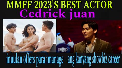 Mmff S Best Actor Award Cedrick Juan Youtube