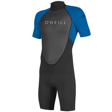 O Neill Youth Reactor Mm Back Zip Short Sleeve Spring Wetsuit