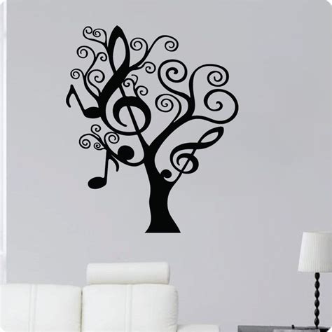 Funky Black Tree Wall Decals | Sticker art, Tree wall decal, Tree wall ...