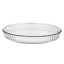 Buy Pyrex Fluted Glass Round Flan Oven Dish Dia 24cm Online At