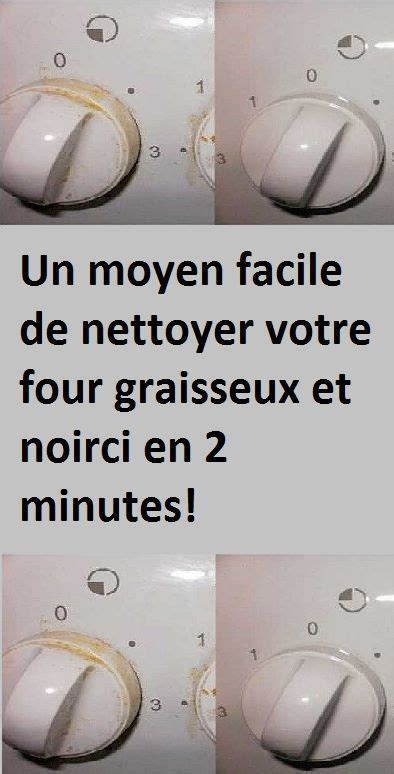 Comment Nettoyer La Graisse Des Boutons De Votre Four Facilement