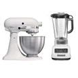 Pack KitchenAid Classic Robot Sur Socle CLASSIC 5K45SS Blender