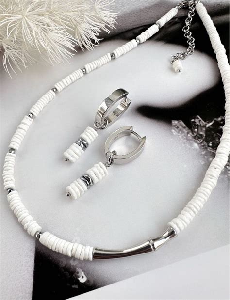 чокер из ракушки и серьги в комплект | Jewelry design, Jewelery, Jewelry