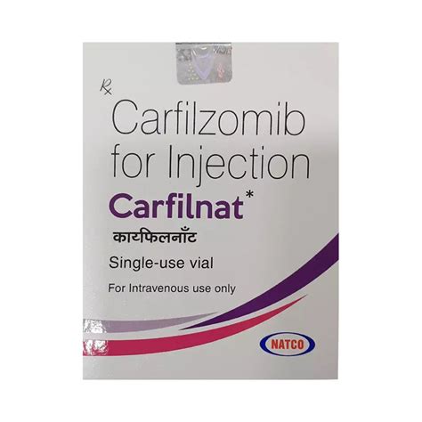 Natco Pharma Ltd Carfilnat Carfilzomib Mg Injection Vial At Rs