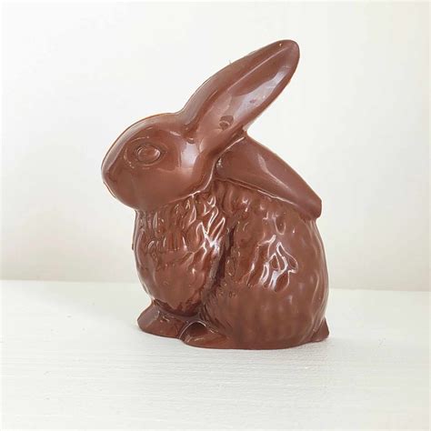 Solid 1/2 Chocolate Bunny - Oodles of Chocolates