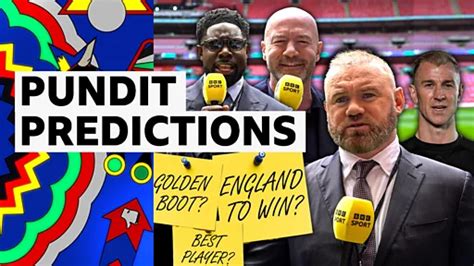 Who Will Win Euro 2024 BBC Pundits Including Rooney Shearer And